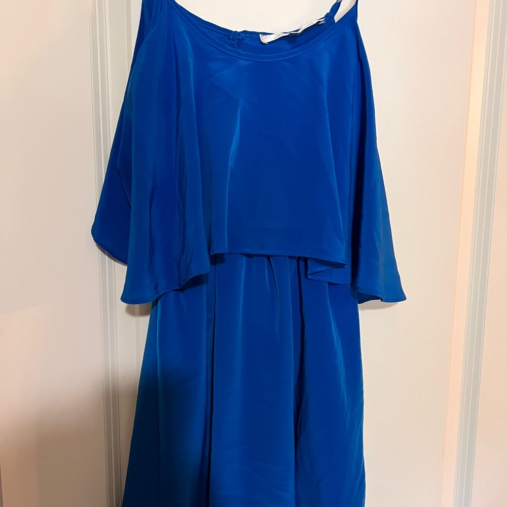 Lovers + friends blue dress!